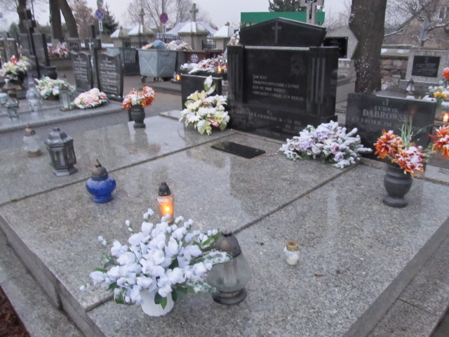 Grób Ludwik Dąbrowski