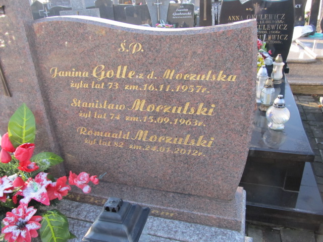 Stanisław Moczulski Zambrów - Grobonet - Wyszukiwarka osób pochowanych