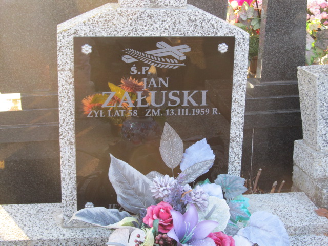 Jan Załuski Zambrów - Grobonet - Wyszukiwarka osób pochowanych