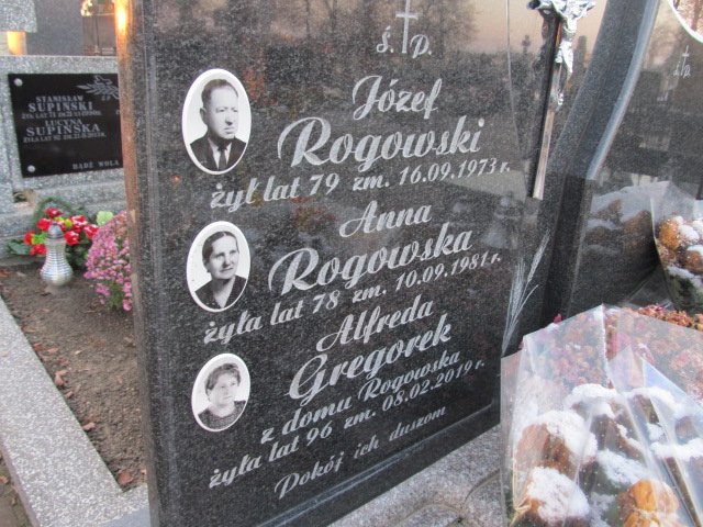 Alfreda Gregorek Zambrów - Grobonet - Wyszukiwarka osób pochowanych