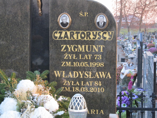 Zygmunt Czartoryski Zambrów - Grobonet - Wyszukiwarka osób pochowanych