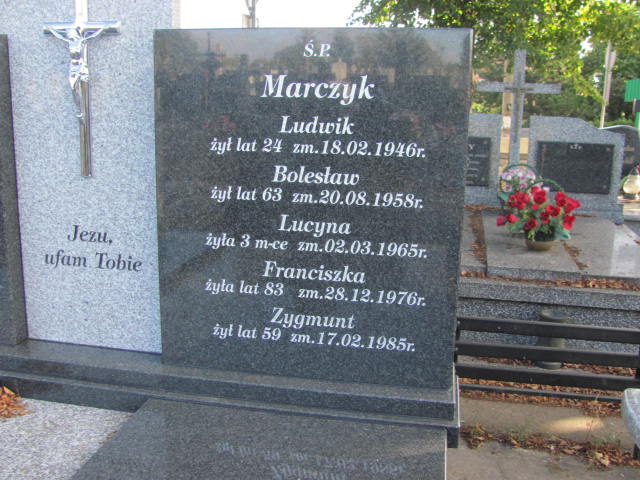 Lucyna Marczyk Zambrów - Grobonet - Wyszukiwarka osób pochowanych