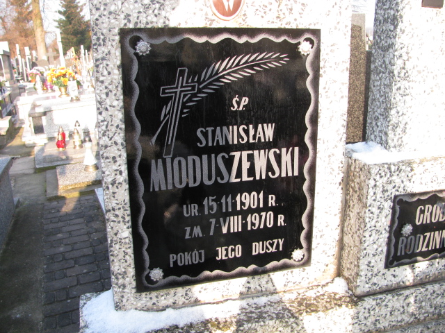 Józef Mioduszewski Zambrów - Grobonet - Wyszukiwarka osób pochowanych