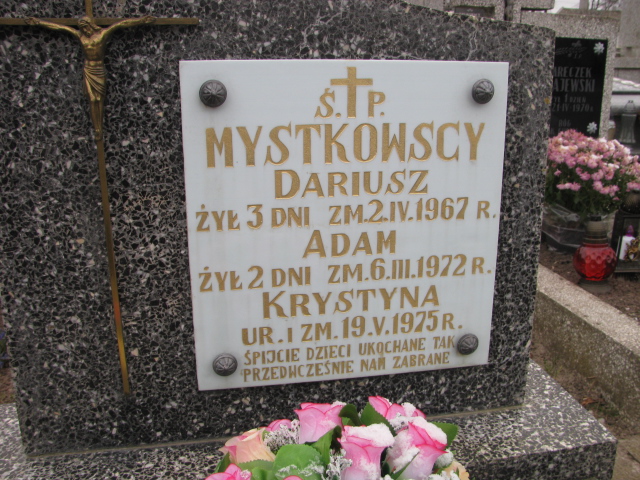 Dariusz Mystkowski Zambrów - Grobonet - Wyszukiwarka osób pochowanych