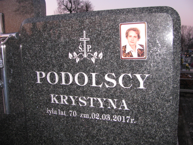 Krystyna Podolska Zambrów - Grobonet - Wyszukiwarka osób pochowanych