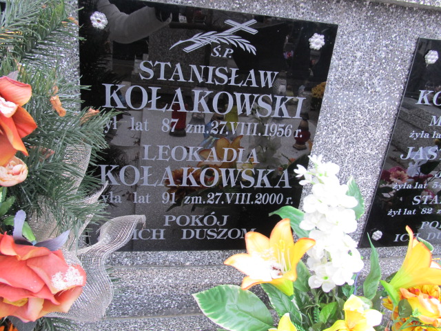 Marcyjanna Kołakowska Zambrów - Grobonet - Wyszukiwarka osób pochowanych